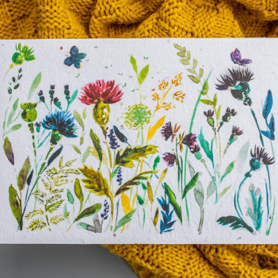 Wildflower Meadow | Plantable Seed Card | Sorrel & Sage Florist - Greetings Cards & Gifts | Sorrel & Sage Florist | Owd Barn at Bispham | 01704 790244 | Parbold Florist | Mawdesley Florist | Rufford Florist | Lathom Florist | Burscough Florist