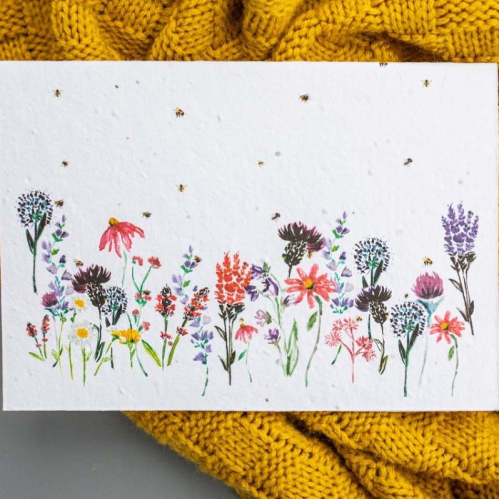 Wildflower Meadow | Plantable Seed Card