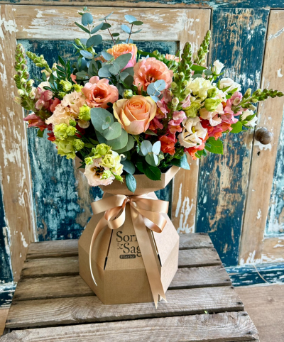 Easter Florist Choice Bouquet | Sorrel & Sage Florist, Parbold - Your local florist, designing & delivering Easter bouquets to Parbold, Newburgh, Appley Bridge, Burscough, Wrightington, Shevington, Eccleston, Mawdesley, Rufford & Lathom.