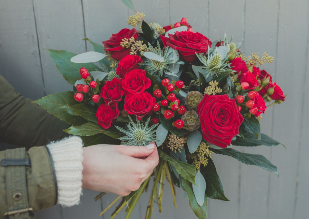 Rustic Reds | Festive Flowers