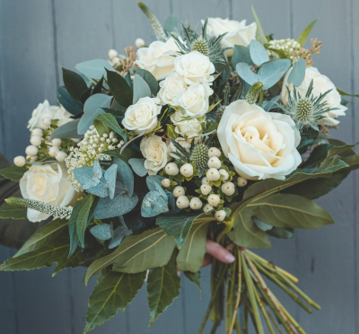 Winter Whites | Festive Flowers - Designing & delivering expertly arranged bouquets, filled with the finest seasonal flowers. Order online or call us to arrange deliveries to Parbold, Appley Bridge, Newburgh & more