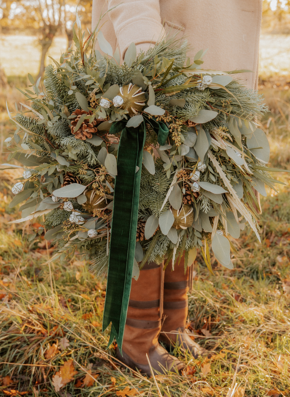'Winter Woodland' - Luxury Handmade Wreath