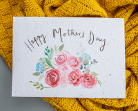 Plantable Mother's Day Card - As your local florist, we're on hand to add those special finishing touches this Mother's Day. We offer delivery throughout Parbold, Mawdesley, Rufford, Burscough, Lathom and more.