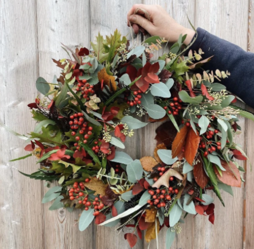 Autumn Wreath Making - Sun 21st Sept at Eden Galleries, Newburgh