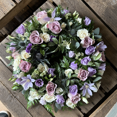 Funeral flowers and tributes created by Sorrel and Sage Florist - Sorrel and Sage Florist create elegant arrangements, working alongside funeral homes across West Lancashire, they will help create a fitting floral tribute for your loved one.