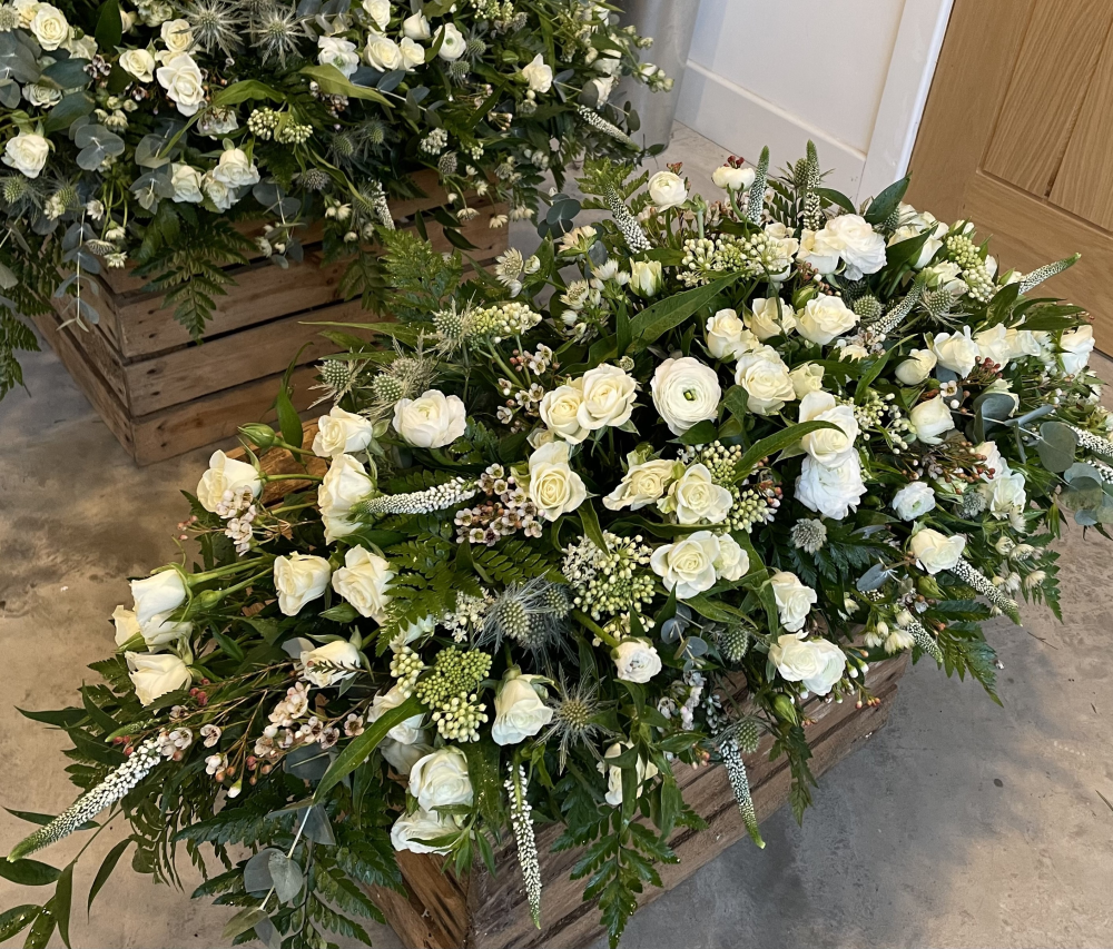Double Ended Casket Spray - Funeral & Farewell Flowers