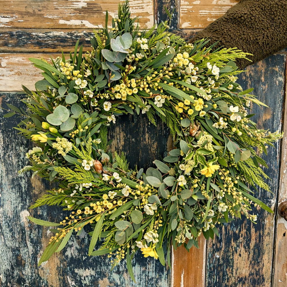 Spring Wreath Workshop - Monday 9th March, 18.30 to 21.30