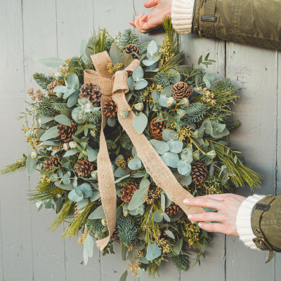 Festive Foliage Wreath Workshop | Sun 6th December, 1.30pm - Create your own seasonal wreath on this friendly workshop at Eden Tearoom in Newburgh.